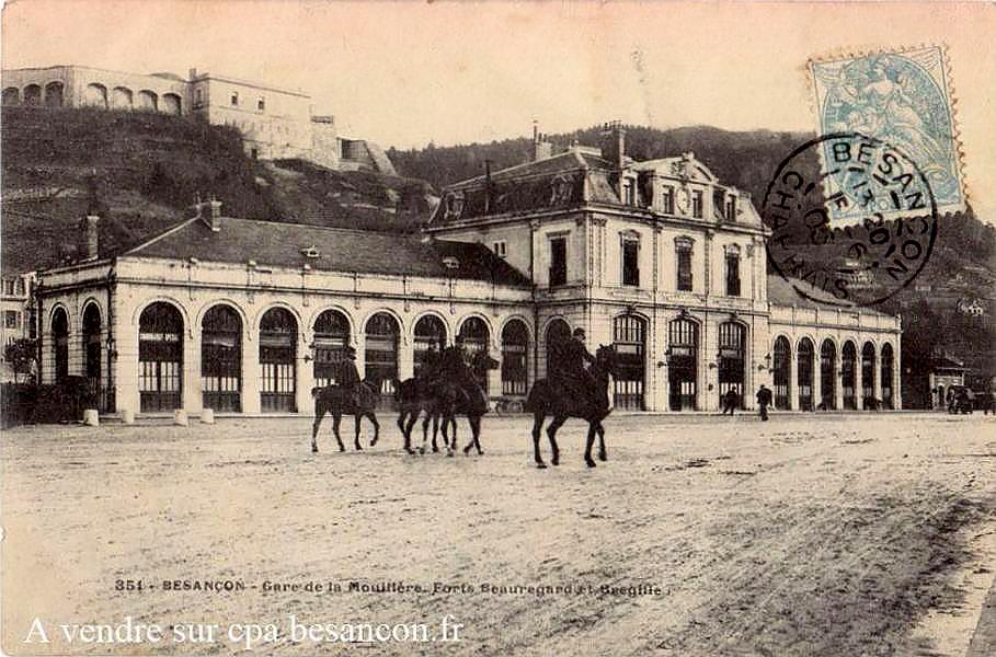 351 Besançon - Gare de la Mouillère - Forts Beauregard et Bregille