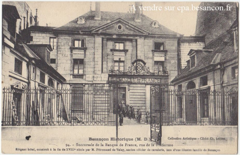 Banque de France - Rue de la Préfecture